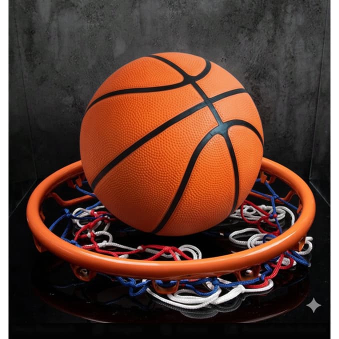 Bola de Basquete Tamanho Oficial Resistência e Diversão Garantida Basketball Profissional