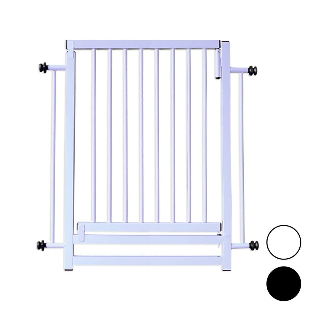 Portão Grade de Segurança Porta para Cachorro Pet Cão Criança Bebes Reforçado Premium 80cm