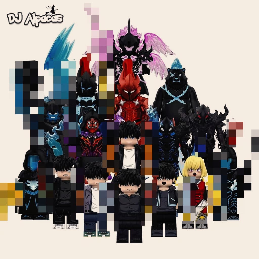 Blocos De Construção Figuras Brinquedo colecao de personagens WM3019 WM3029 WM3033 WM3034