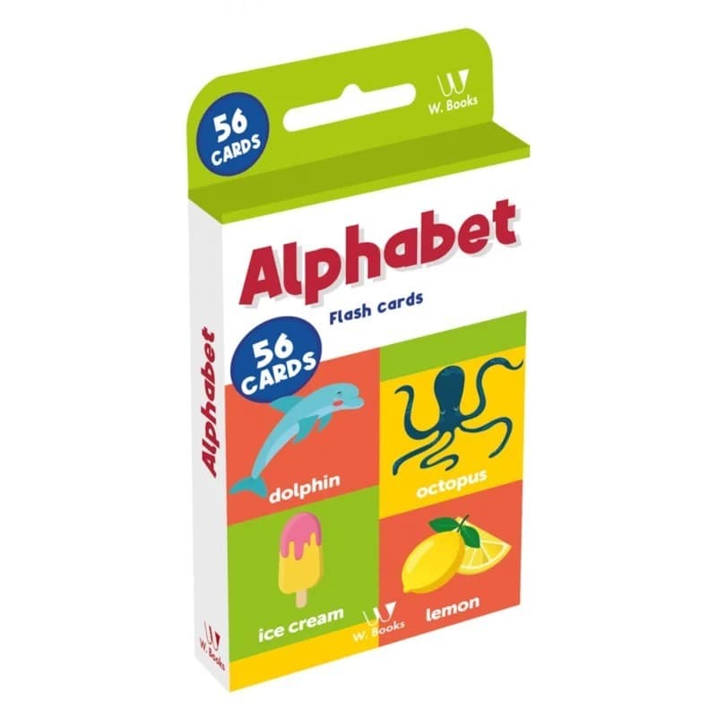 Flash Cards: Alphabet - em inglês - W. Books