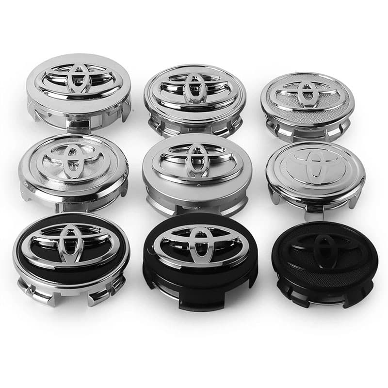 4 Pçs 62mm 57mm 53mm Tampa Do Cubo Centro Da Roda Carro Para Toyota Rav4 Yaris Avensis Corolla Camry Coroa 57 + 60mm Aro