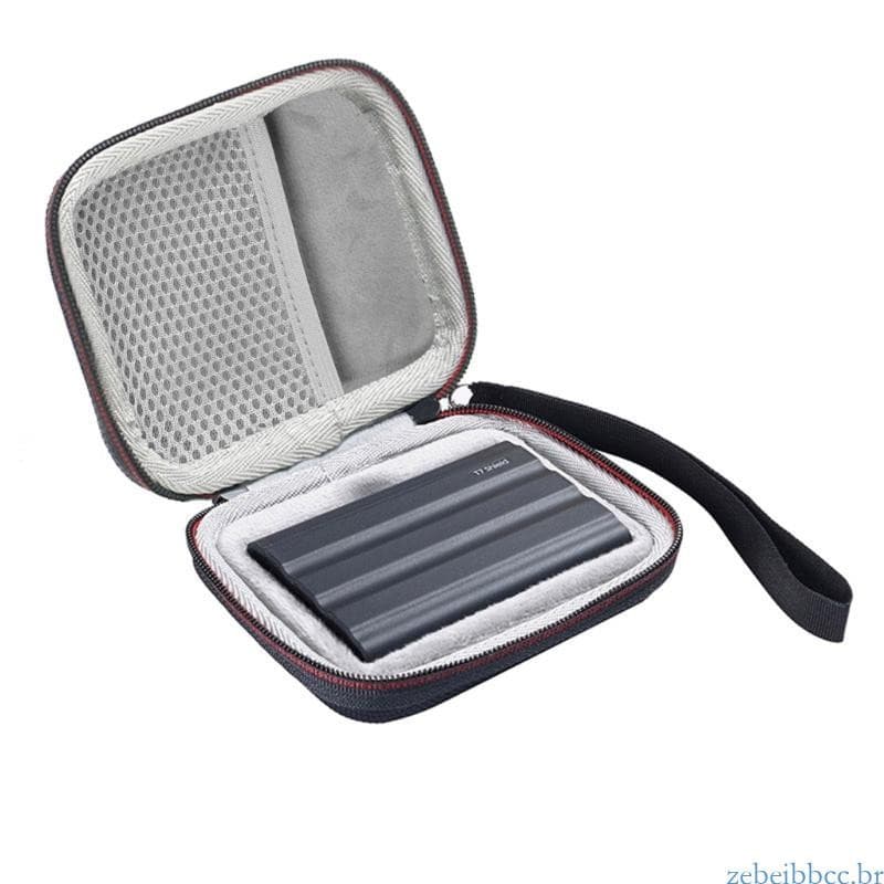 zebeibbcbr Estojo Transporte Para T7 Shield Hard Drive Bag Caixa À Prova Esmagamento Capa