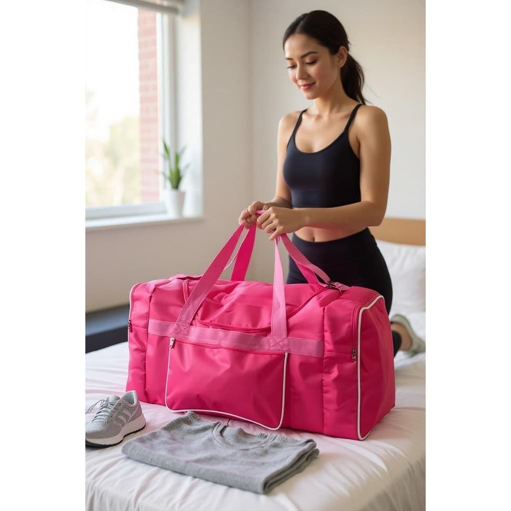 Bolsa Mala De Viagem Academia Vários Tamanhos e Cores Lisa