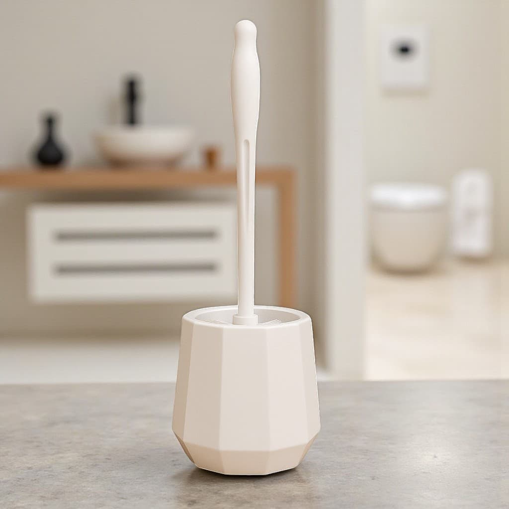 Escova para Vaso Sanitário com Suporte – Praticidade e Limpeza Profunda