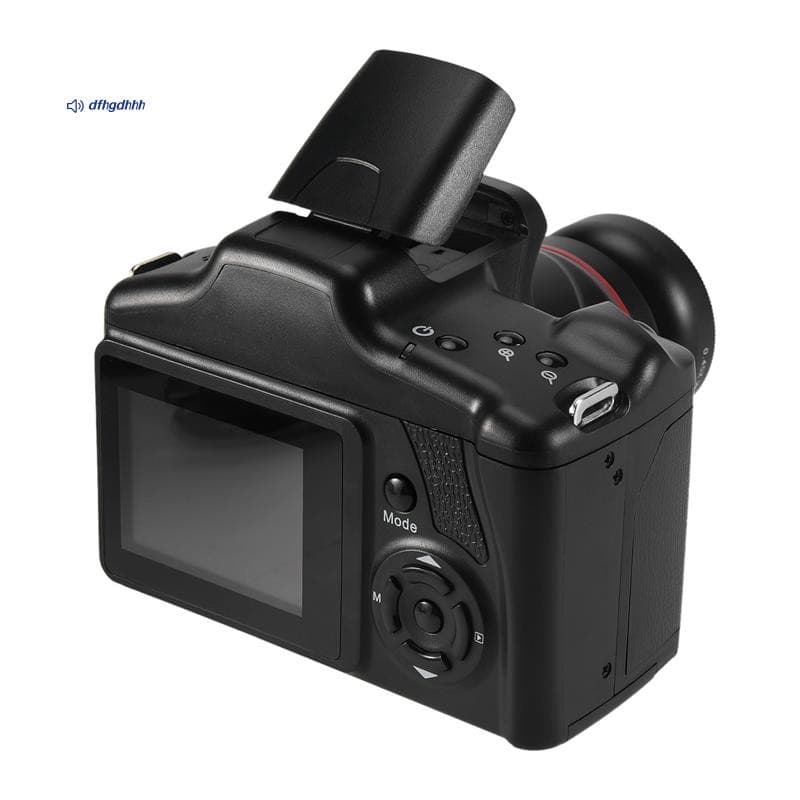 Câmera De Fotografia Profissional SLR Filmadora Digital Portátil 16X Zoom 16MP Saída HD Selfie