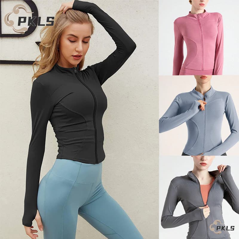 Yoga Basic Jaquetas de desporto Fechar Orifícios para polegar