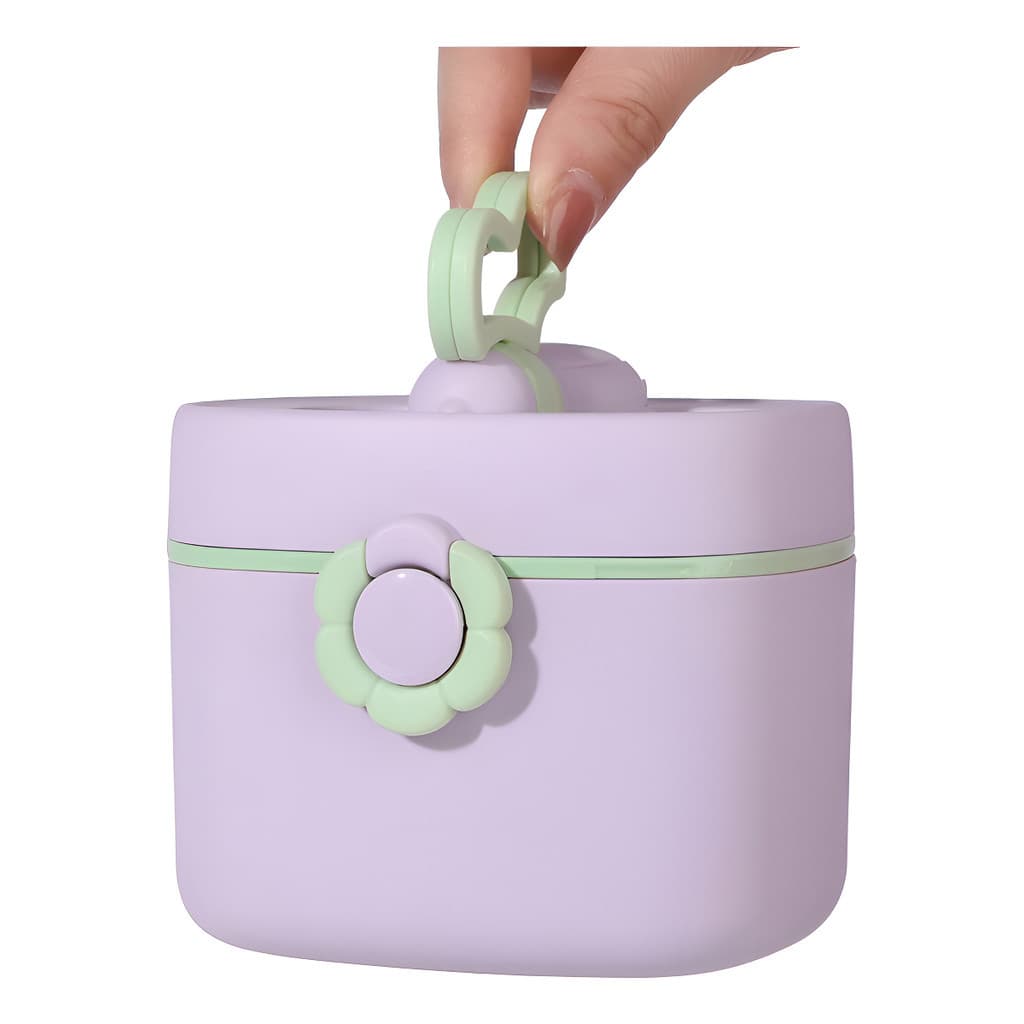 Porta Leite Em Po Bebe Infantil C/ Dosador E Nivelador 400ml