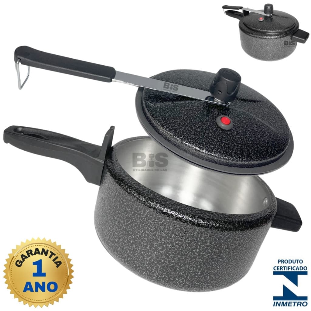 Panela De Pressão 2,5 Litros Otima Pressao 2,5L Testada e Certificada Pelo Inmetro