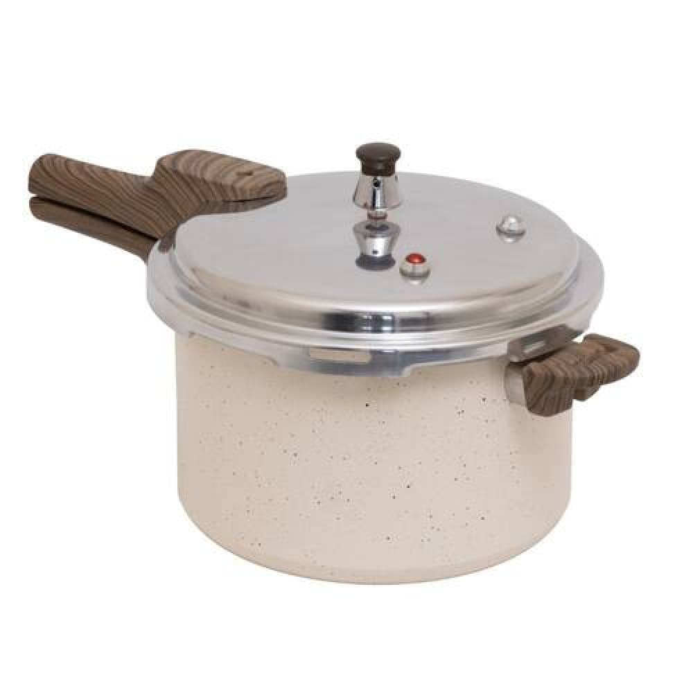Panela De Pressão Mimo Style Presscook 4,2L Indução Vitrocerâmico Inox Mármol - 10763 PP42M