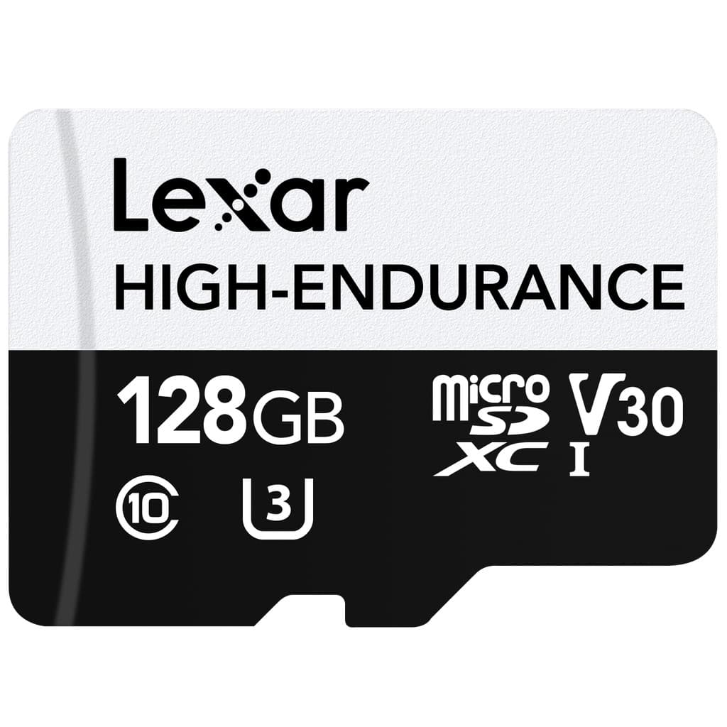 Cartão de Memória Lexar High-Endurance microSDHC/microSDXC UHS-I cards 128GB