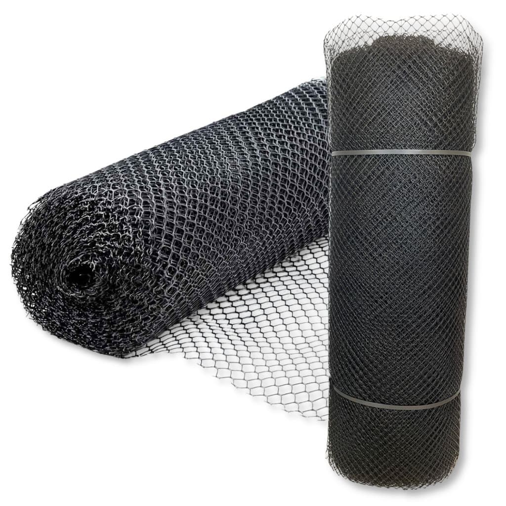 Tela Plástica De Proteção Altura 1 Metro Animais Obra Jardim Portão Galinheiro Pinteiro Viveiro