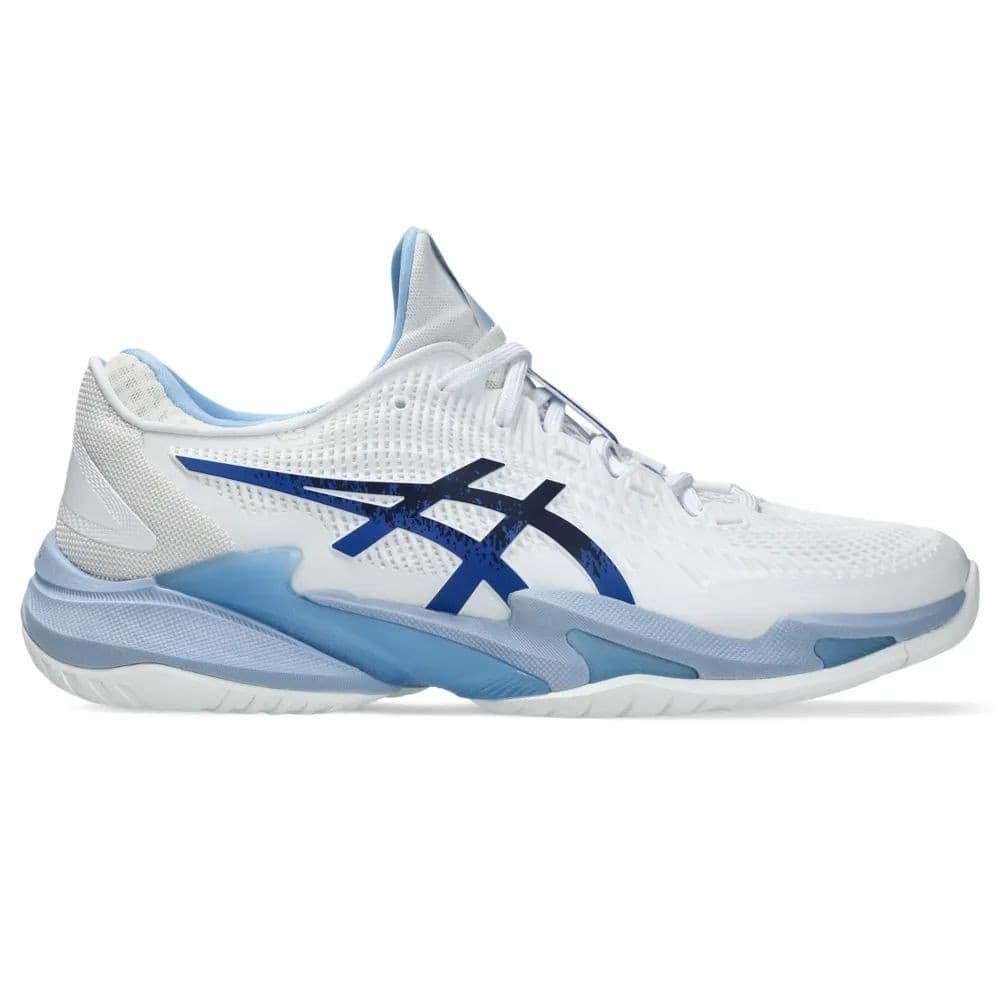 Tênis Asics Court FF 3 Novak Clay Branco e Azul