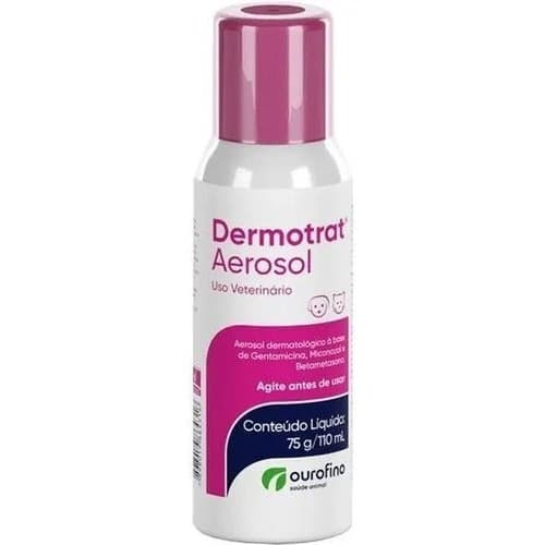 Dermotrat Aerosol 75g 110ml - Ourofino