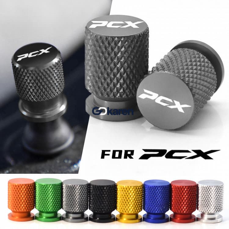 HONDA PCX150 PCX160  Válvula De Pneus De Alumínio CNC Tampa Da Porta Do Ar Acessórios Para