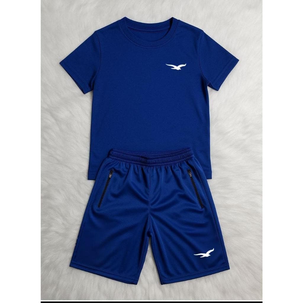 Camiseta E Bermuda Infantil Juvenil Com Bolsos 04 á 16 Origins