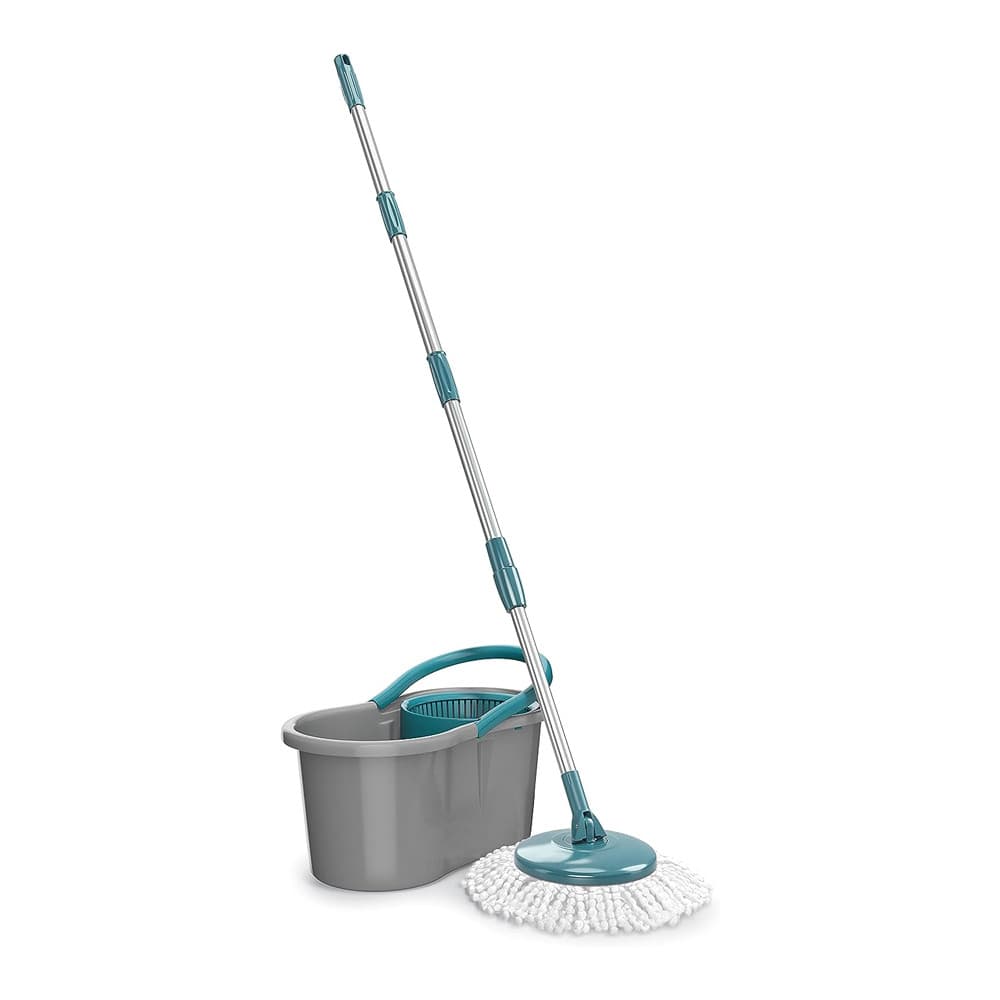 Mop Giratório Fit 5010 Cinza e Verde Flash Limp 