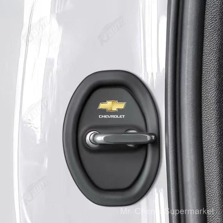 Chevrolet Tampa Da Fechadura Porta Do Carro Proteção Decoração Almofada De Choque Acessórios De Silicone Para Onix Aveo