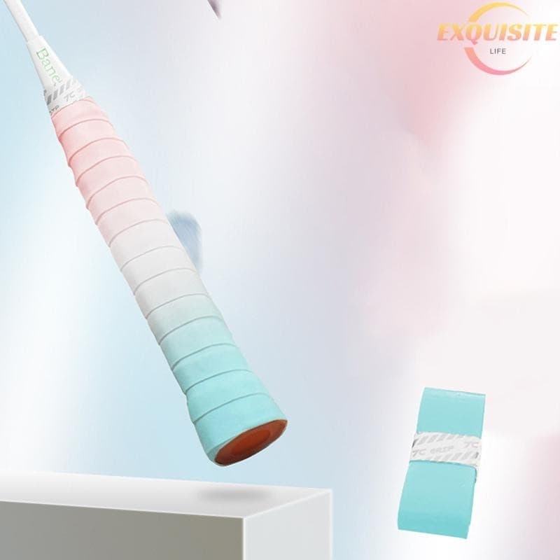 [EL] 1Pc Gradiente Overgrip Antiderrapante Absorvente De Suor Raquete De Badminton Alça Enrolamento Fita Acessórios Novo