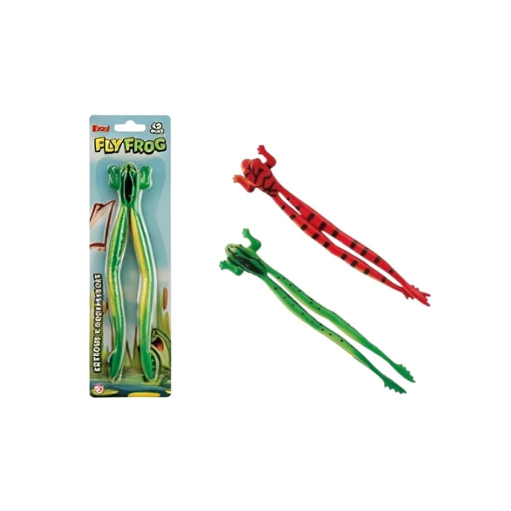 BRINQUEDO ESTICA E PUXA FLY FROG COR SORTIDO - ZOOP TOYS