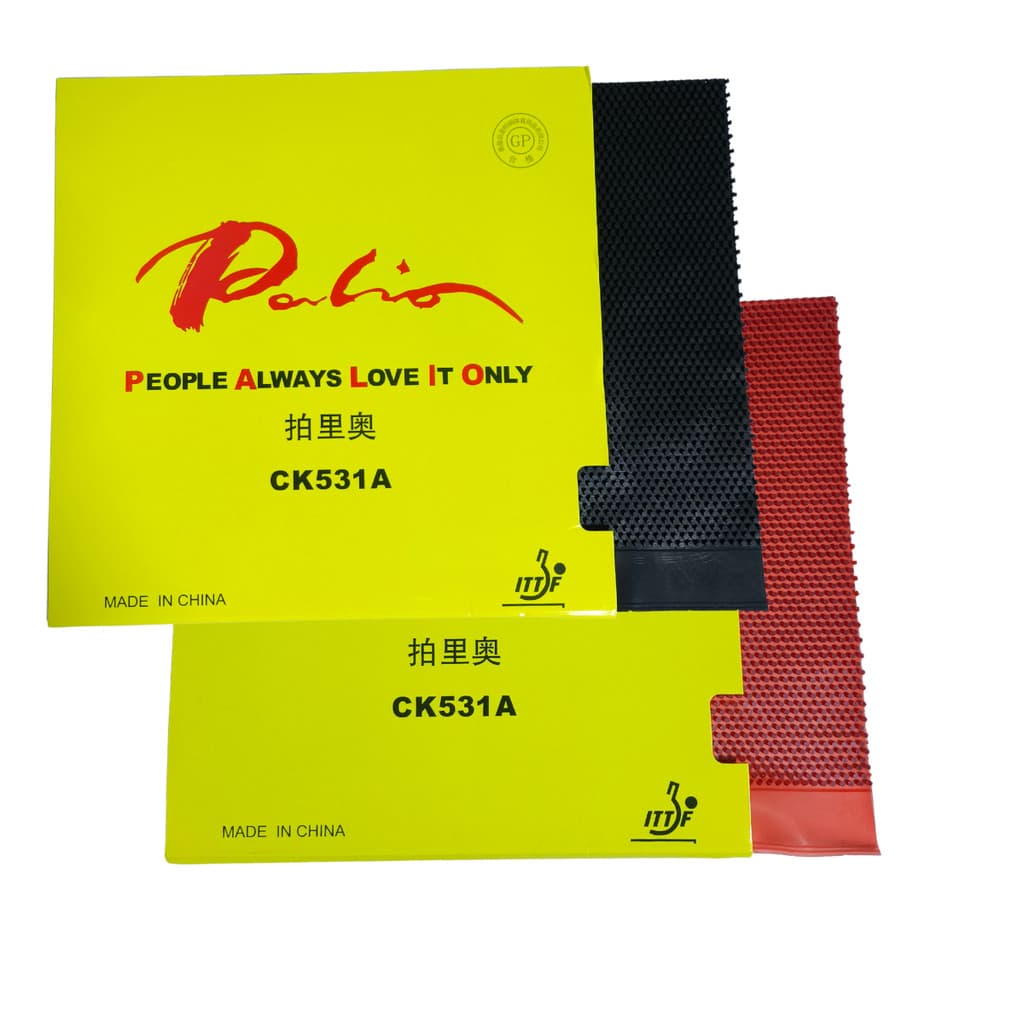 Borracha Para Raquete Pino Longo sem esponja PALIO - Modelo CK531A ox