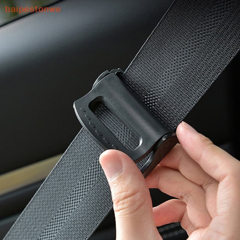 2 Peças Clipe de Cinto de Segurança para Carro Antiderrapante Confortável Limitador Fixo Interior