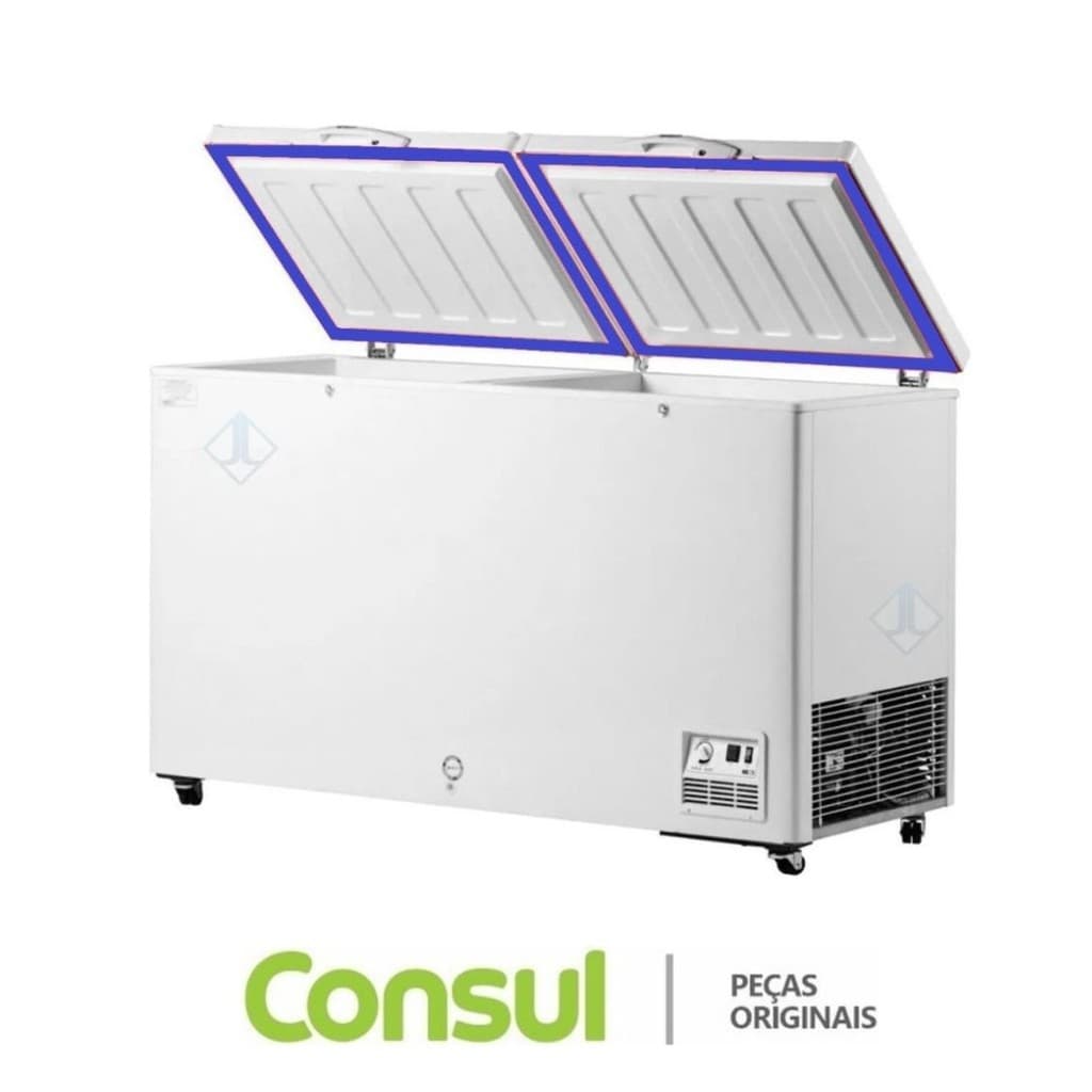 Kit 2 Gaxetas Borracha Freezer Original 530L W10367622 - Consul