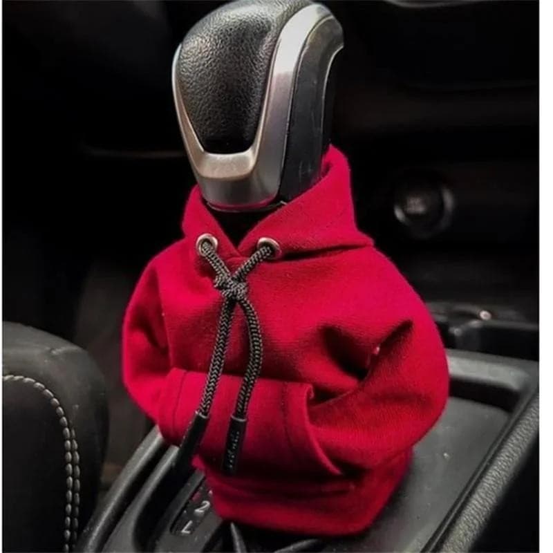 Universal Hoodie Engrenagem Do Carro Alavanca De Mudança De Capa Moletom Marcha Com Capuz Botão De Camisola Decorações