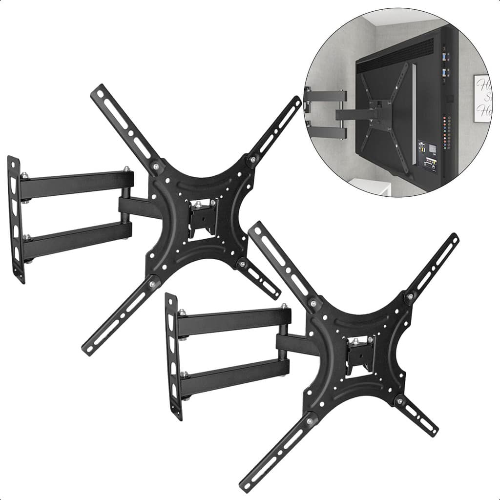 Suporte Móvel Articulável Para Tv Monitor 32 a 55 Polegadas Suporta Até 22kg