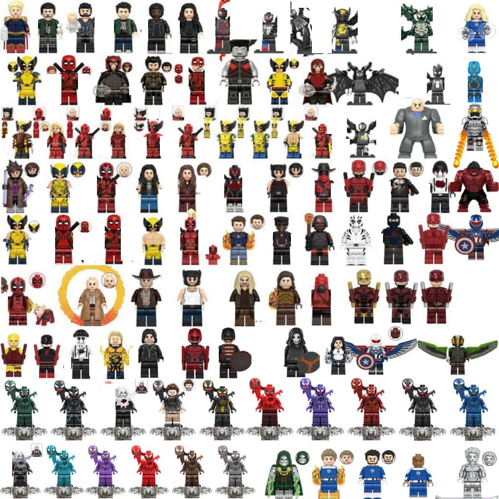 Presentes De Natal Blocos De Construção Figuras Modelo Boneca Enfeites Colecionáveis