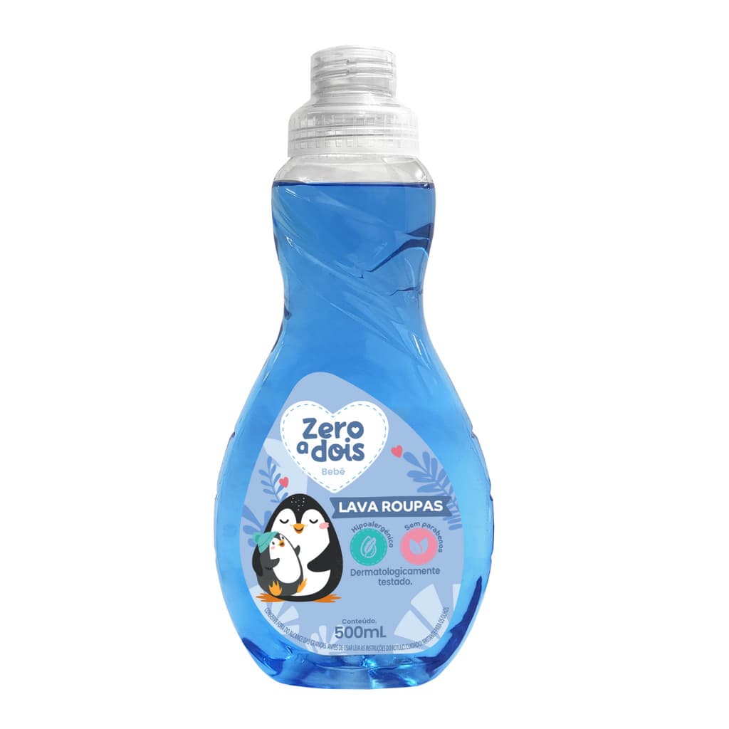 Lava Roupas Baby Zero a Dois 500 ml