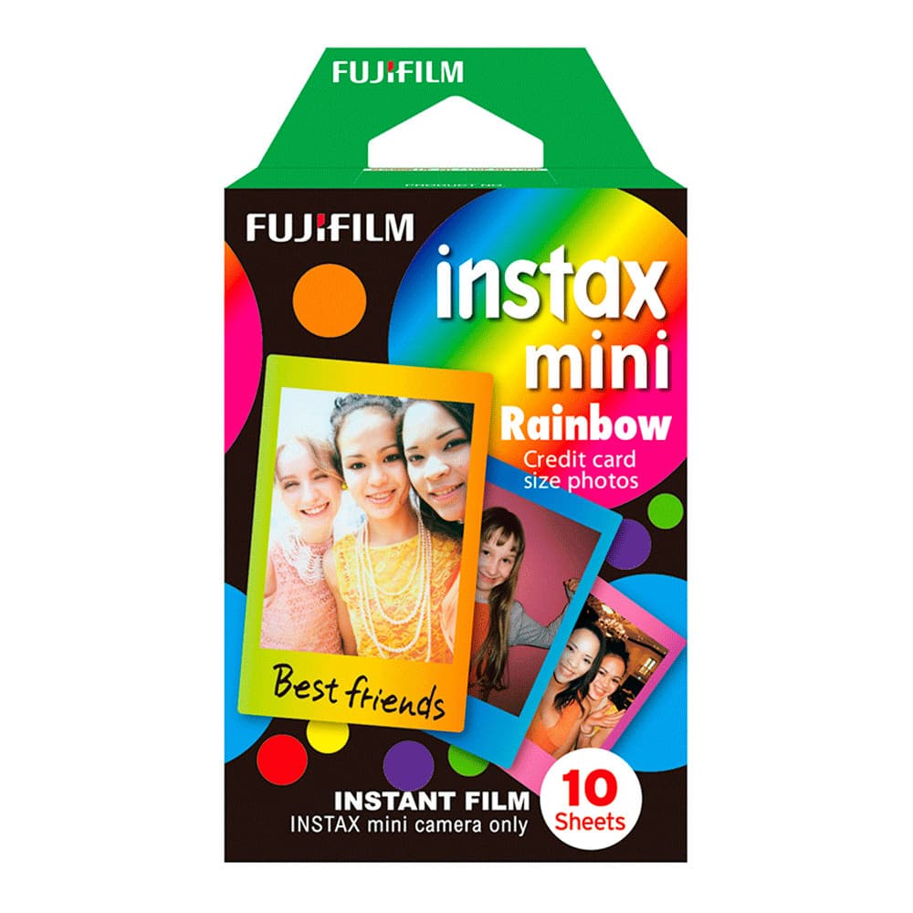 Filme Instax Mini Rainbow com 20 Fotos - Fujifilm