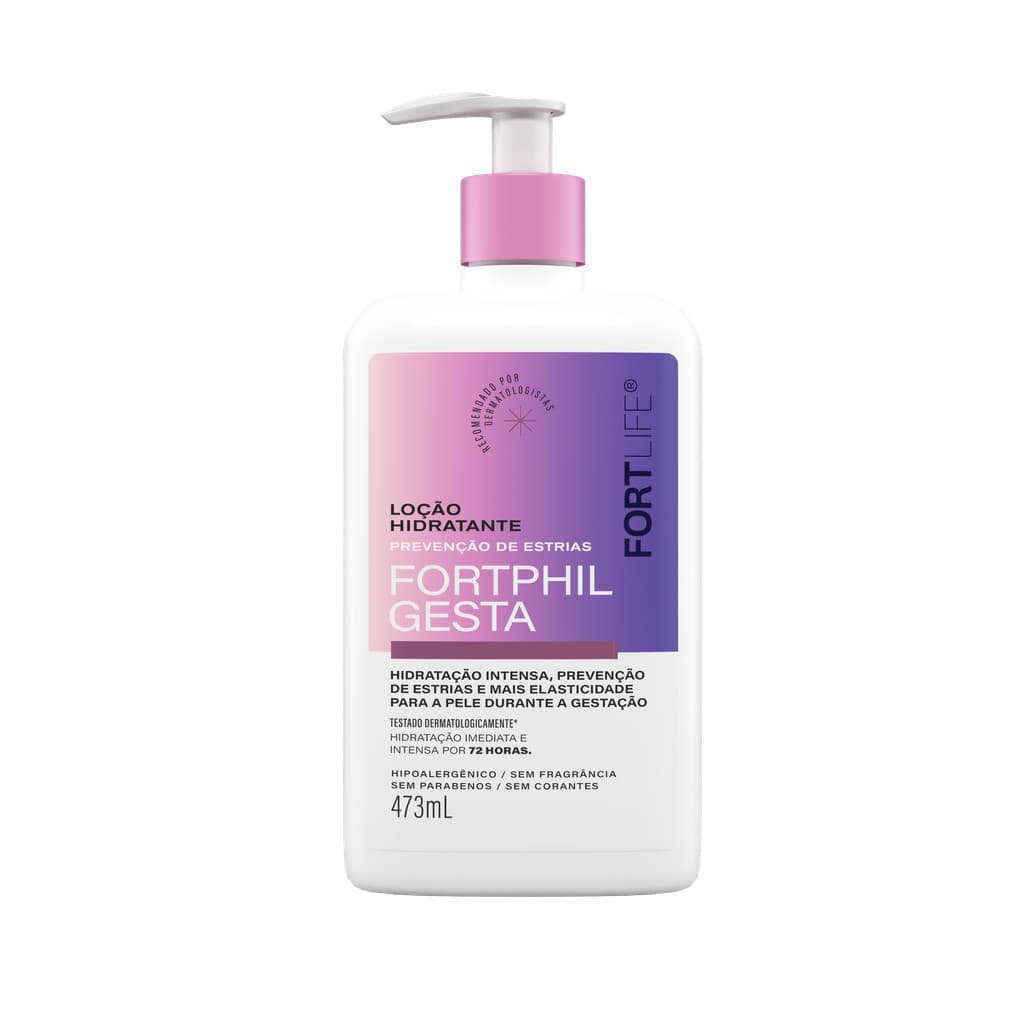 FortPhil Gesta Loção Hidratante 473ml FortLife