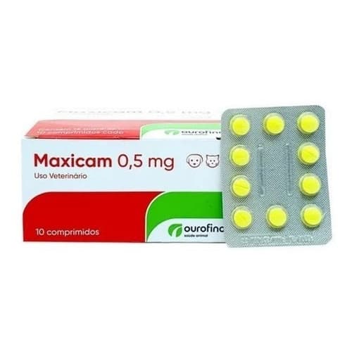 Maxicam 0,5mg 1 Cartela Avulsa C/ 10 Comprimidos
