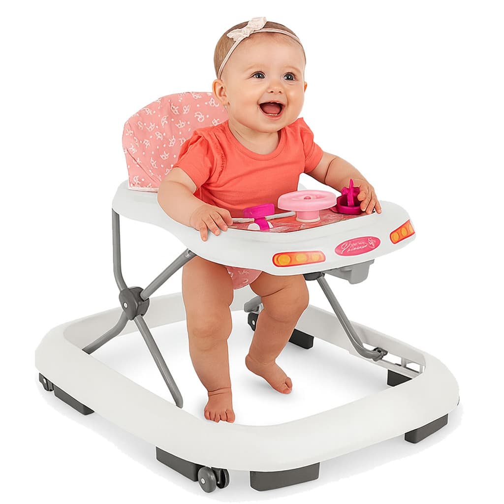 Andador Infantil Menina Princesas Bebe Acessorios Antiqueda