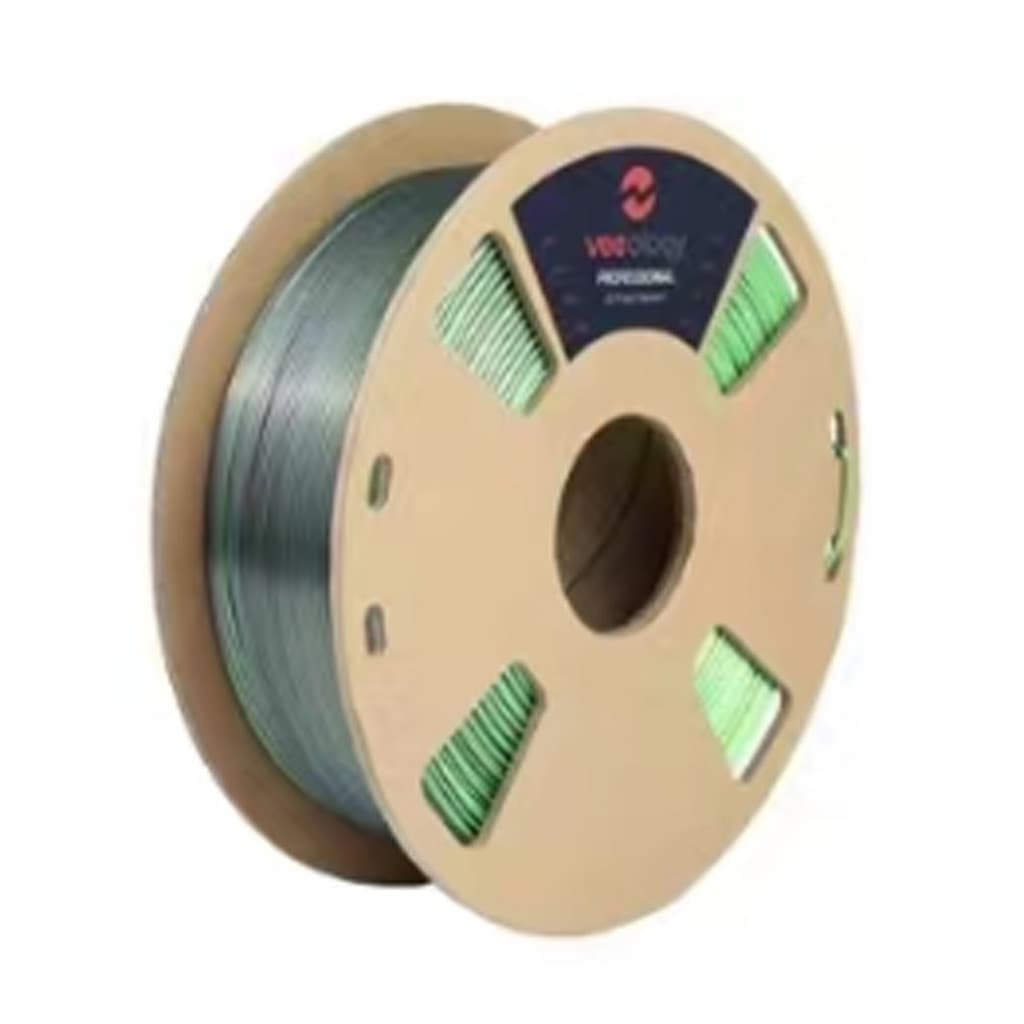 Filamento PLA V-Silk Tricolor 1Kg 1,75mm Impressão 3D