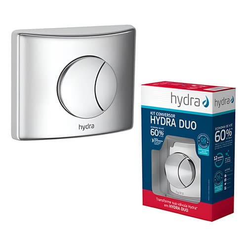 Kit Conversor Descarga Hydra Max Para Hydra Duo 1 1/2 Deca Banheiro Vaso Sanitario