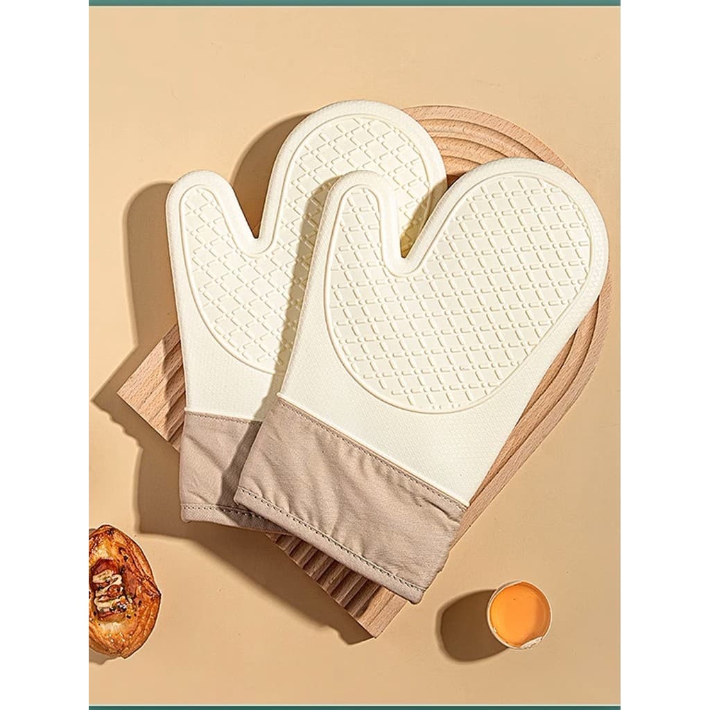 Luva Térmica Para Forno Par De Luvas Termicas Cozinha Pegador Térmico Protetora Silicone Churrasco