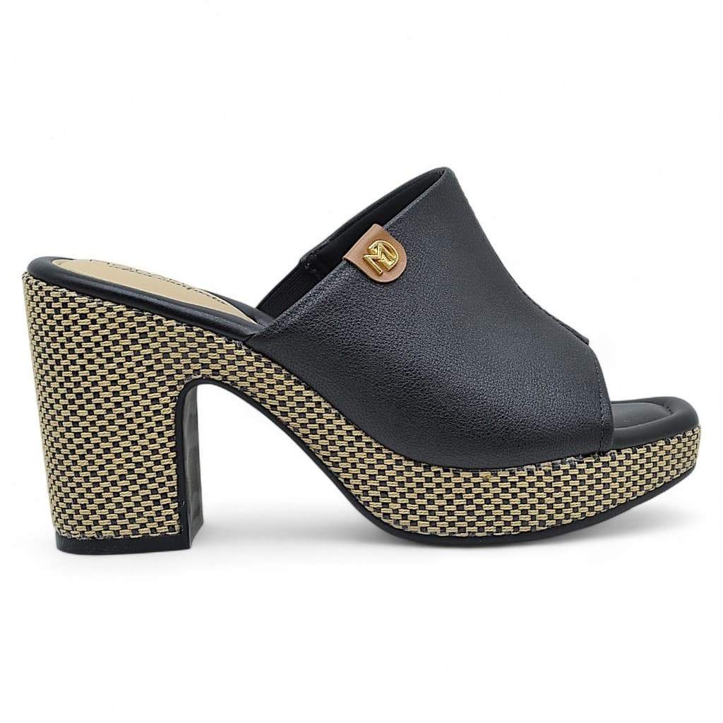 Tamanco Modare Ultraconforto Feminino Salto Alto Bloco Macio Original