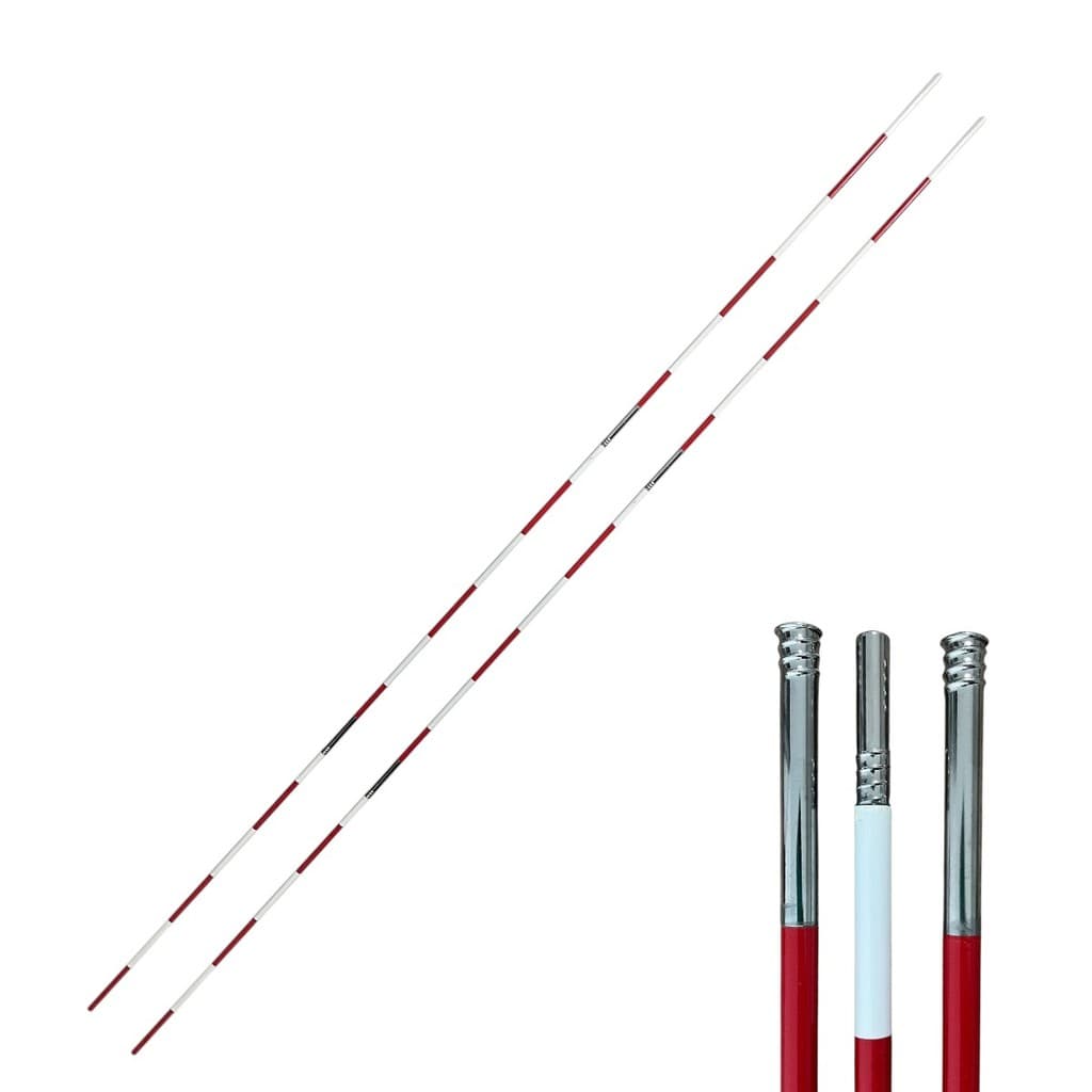 Par Antena Tripartida para Vôlei Oficial em Fibra de Vidro Master Rede