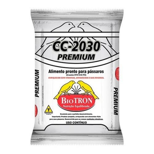 Cc 2030 Premium 1kg - Biotron - Farinhada Para Aves