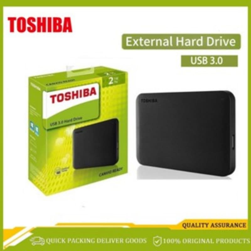 ⚡️ Toshiba⚡️ Disco Rígido Externo HD 1TB/2TB/4TB SSD  1TB USB 3.1 Tipo C Interface De Alta Qualidade
