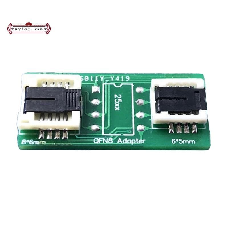 🔔QFN8/WSON8/MLF8/MLP8/DFN8 Para DIP8 Soquete/Adaptador Dois Em Um Chips De 6x5MM E 8x6MM SMT BIOS Flash Socket