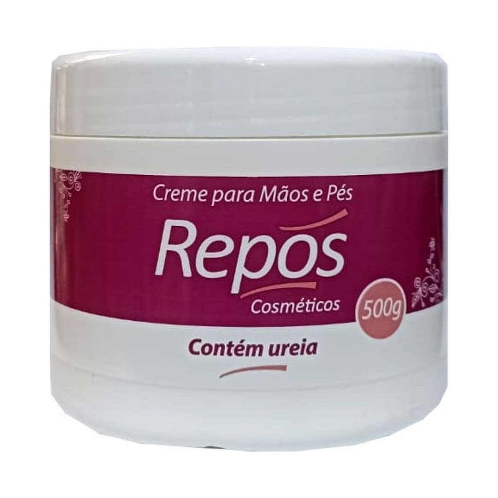 Creme Hidratante para Mãos e Pés com Ureia Repos 500g