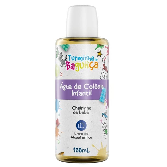Água de Colônia Infantil 100ml – Turminha da Bagunça