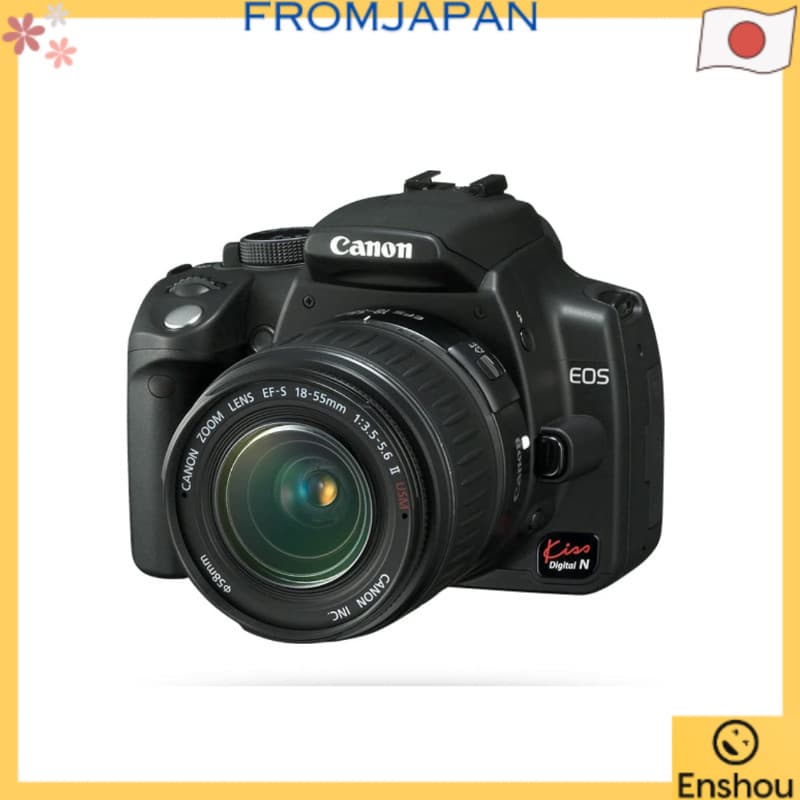[USED]Kit De Lentes Canon EOS Kiss Digital N Preto