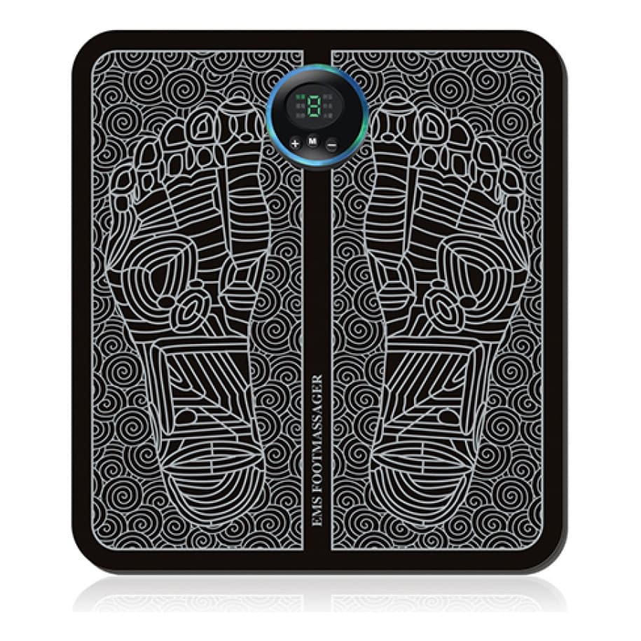 tapete Massageador para pés modelo eletrônico relaxante muscular, alívio de dores