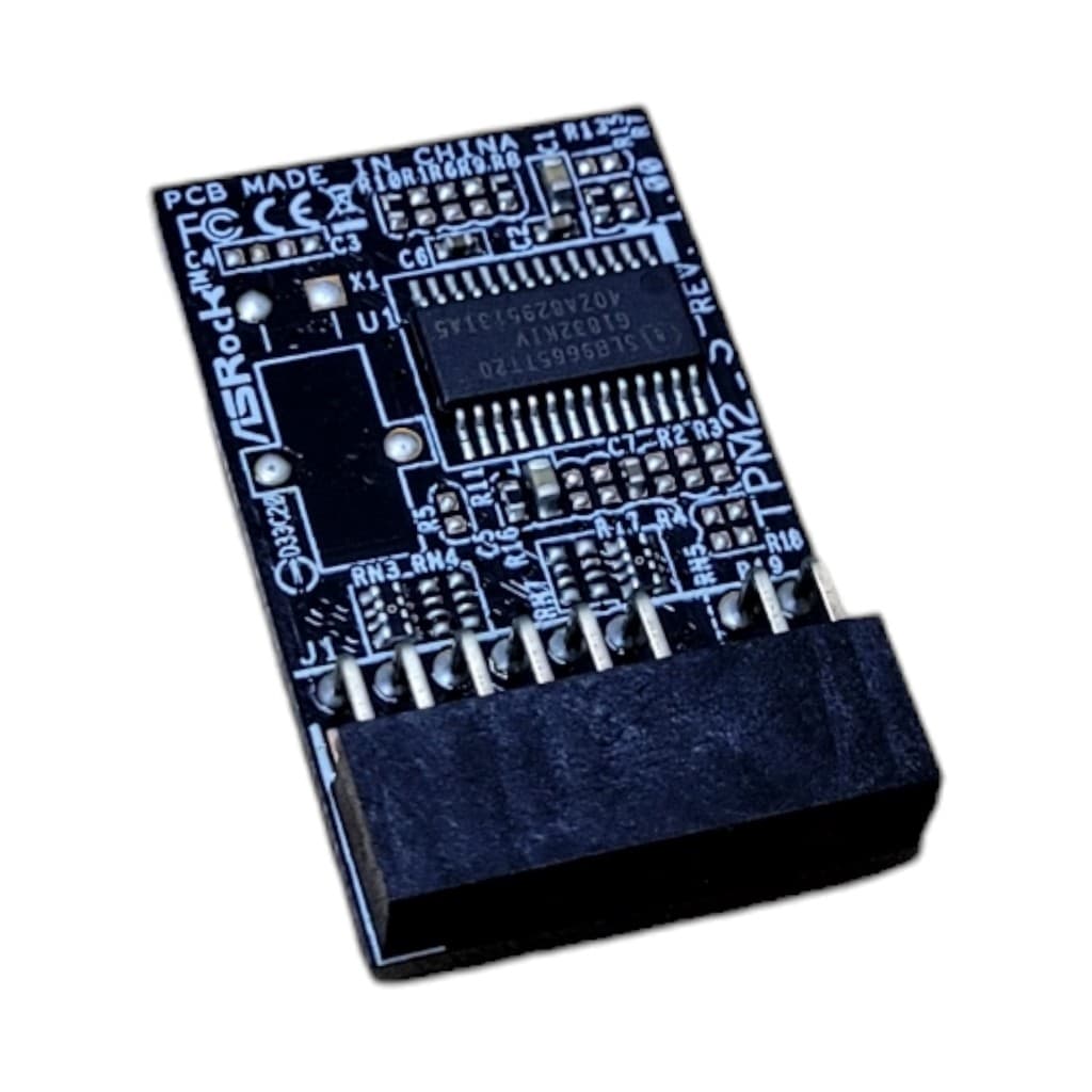 Módulo Tpm 2.0 Nuvoton Npct650 Criptografia Segura 17 Pinos