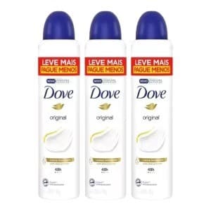 KIT C/3 DESODORANTE DOVE ORIGINAL 250ML