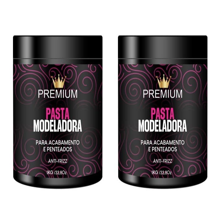 PASTA MODELADORA PREMIUM 1KG 02UNIDADES