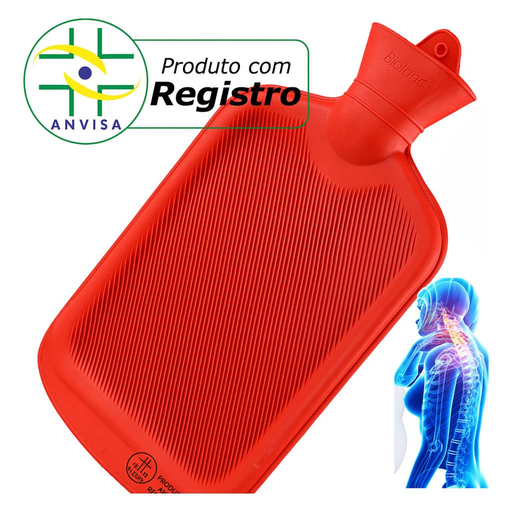 Bolsa Térmica Compressa Água Quente Fria Alivia Dores Corpo